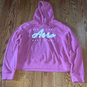 Aeropostale XL hoodie mauve